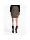 Women's Lurex Tweed A-Line Skirt Gold - BALMAIN - BALAAN 5