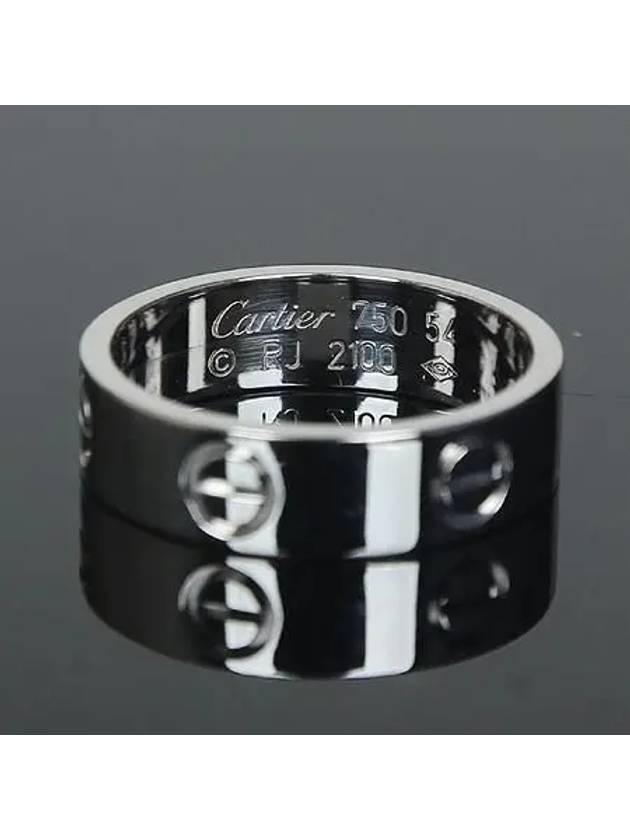 18K 750 white gold love ring No 14 - CARTIER - BALAAN 5