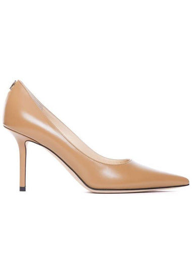 Jimmy Choo 'Love 85' Beige Leather Pumps - JIMMY CHOO - BALAAN 1