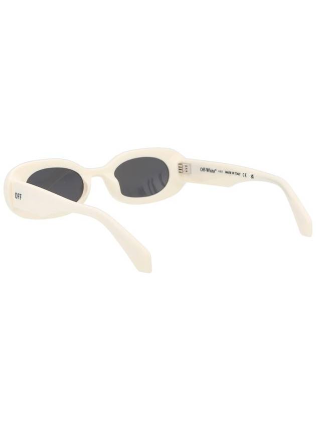 Amalfi oval frame sunglasses - OFF WHITE - BALAAN 5