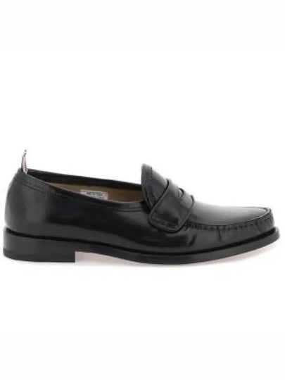 Leather Loafers Black - THOM BROWNE - BALAAN 2