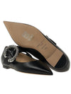 Women s Melva Ballerina Shoes AYU BLACK CRYSTAL - JIMMY CHOO - BALAAN 5