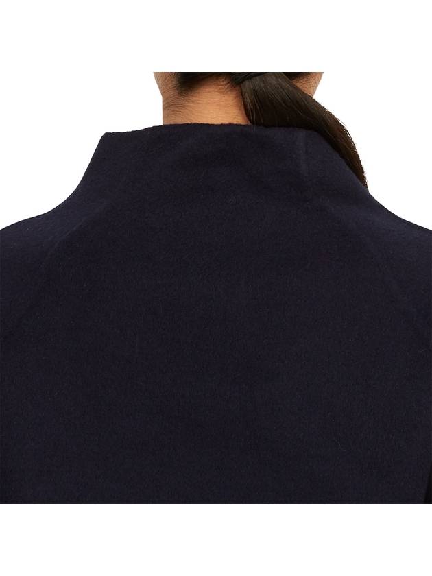 Double-Sided Virgin Wool Cropped Jacket Navy - DIOR - BALAAN 10