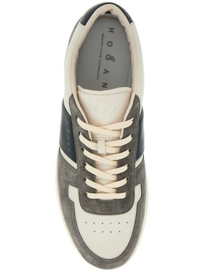 smooth and suede leather h-tv sneakers. - HOGAN - BALAAN 2