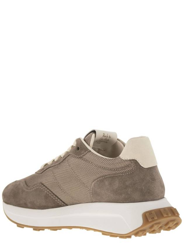 H641 - Leather and canvas trainers - HOGAN - BALAAN 3