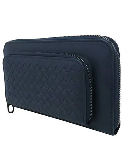 Navy long wallet - BOTTEGA VENETA - BALAAN 2