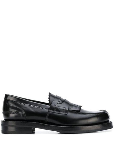 Fringe Leather Loafers Black - OUR LEGACY - BALAAN 1