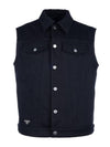 Bull Denim Vest Black - PRADA - BALAAN 2