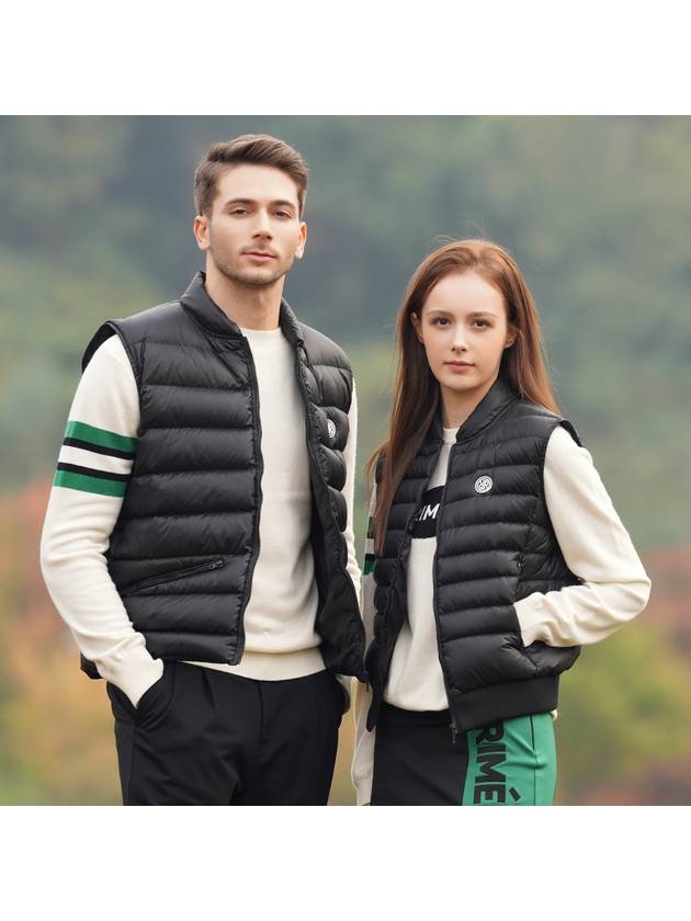 Duck down padded vest duck down unisex vest - TRIMERE - BALAAN 1