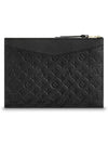 Monogram Daily Empreinte Pouch Bag Black - LOUIS VUITTON - BALAAN 3