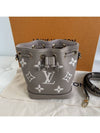 Women's Nano Noe Monogram Bucket Bag Grey - LOUIS VUITTON - BALAAN 3