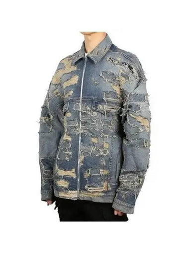 Denim oversized blouson 270929 - GIVENCHY - BALAAN 1