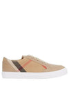 Women's House Check Low Top Sneakers Beige - BURBERRY - BALAAN 2