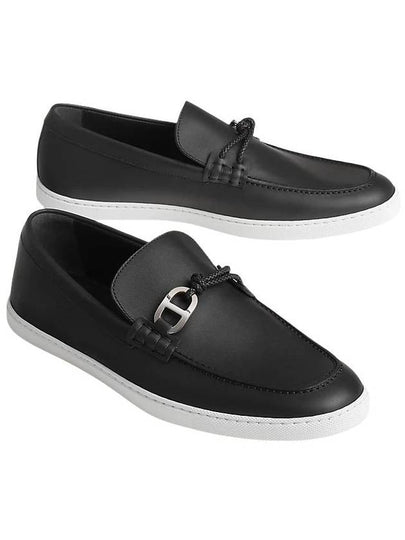 Men's Ignacio Loafers Black - HERMES - BALAAN 2