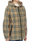 Check Hooded Jacket Archive Beige - BURBERRY - BALAAN 7