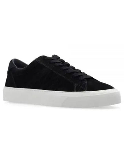 Monaco2 Low-Top Sneakers Dark Blue - MONCLER - BALAAN 2