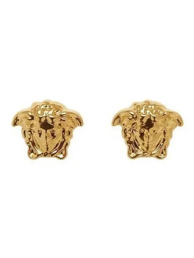 Medusa Head Stud Earrings Gold - VERSACE - BALAAN 2