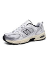 530 Sneakers White Silver - NEW BALANCE - BALAAN 6