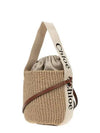 small woody logo bucket bag beige - CHLOE - BALAAN 2