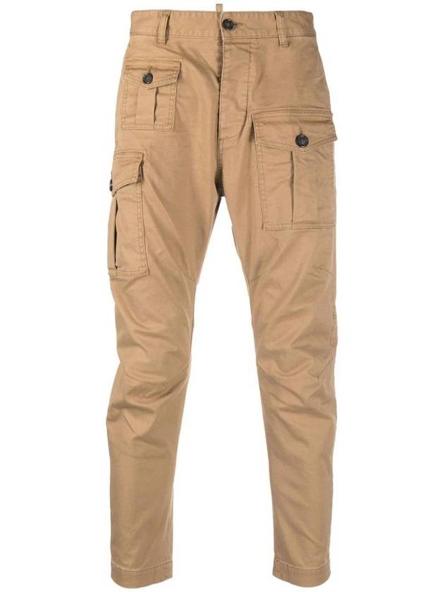 slim cut cargo pants S74KB0818S39021 - DSQUARED2 - BALAAN 1