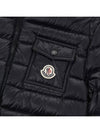 Madine Madine short down jacket black - MONCLER - BALAAN.