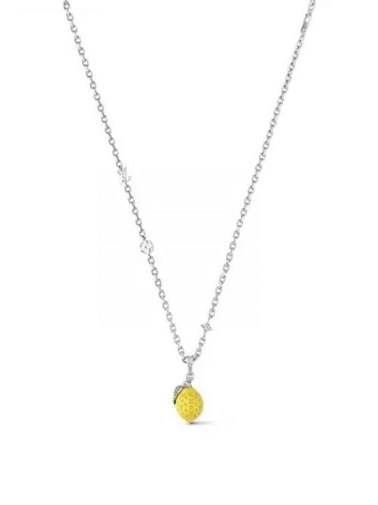 LV Fruits Limon Pendant Necklace Silver - LOUIS VUITTON - BALAAN 2