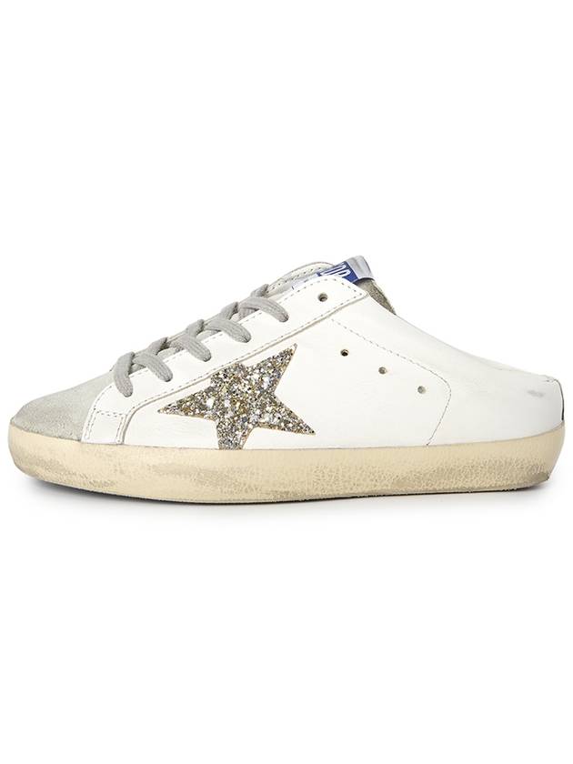 Super-Star Sabot Grey White - GOLDEN GOOSE - BALAAN 4