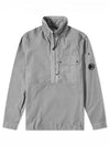 Wappen Poplin Anorak Grey - CP COMPANY - BALAAN 2