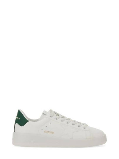 Leather Back Contrast Patch Low Top Sneakers White - GOLDEN GOOSE - BALAAN 2