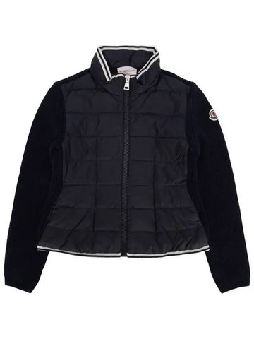 Kids Logo Mix Knit Jacket 9B000 06 M1241 750 - MONCLER - BALAAN 1