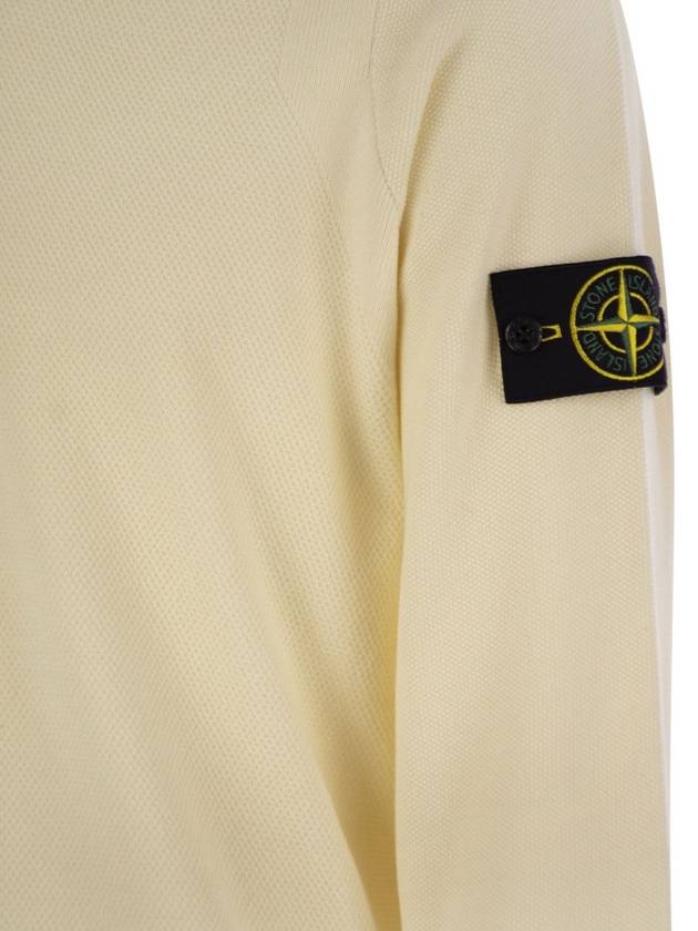 Crew-neck cotton jersey - STONE ISLAND - BALAAN 4