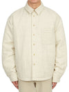 La Chemise Boulanger Puffed Overshirt Padded Light Beige - JACQUEMUS - BALAAN 2