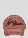 Embroidered Logo Ball Cap Brick Red - ACNE STUDIOS - BALAAN 2