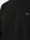 Marine Park Logo Detail Sweatshirt Black - MOOSE KNUCKLES - BALAAN 6