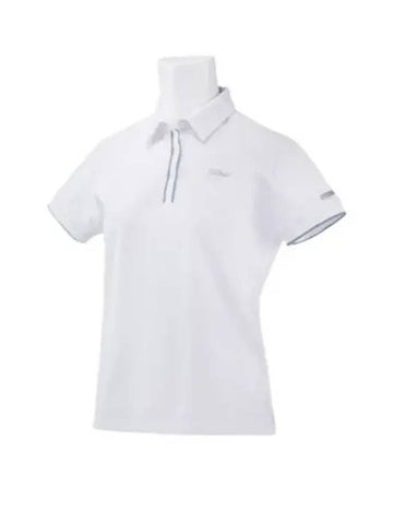 24 WMS Line Ribbed Pique Shirt TLPWS501J WT Women s - TITLEIST - BALAAN 1