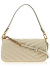 Kira Chevron Flap Small Shoulder Bag New Cream - TORY BURCH - BALAAN 4