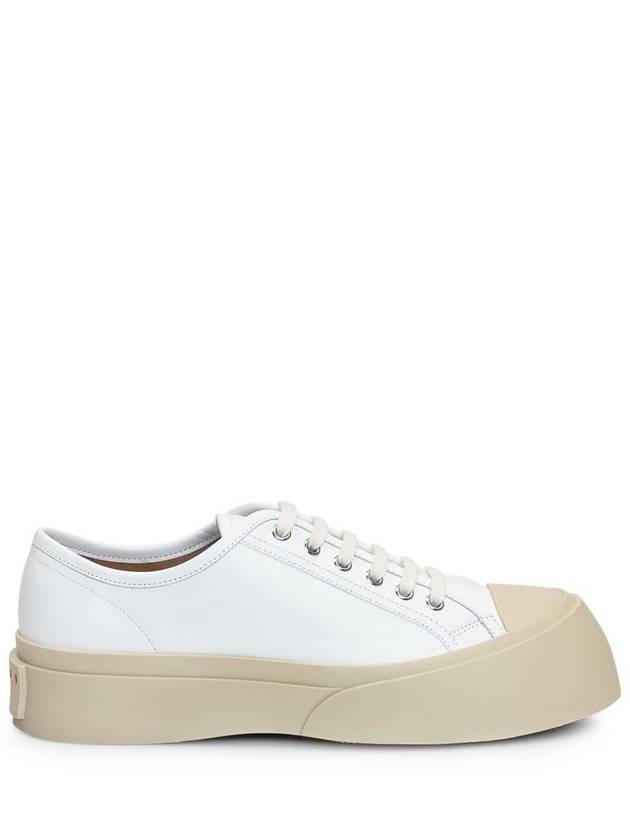 Pablo Platform Nappa Leather Low Top Sneakers Lilywhite - MARNI - BALAAN 2