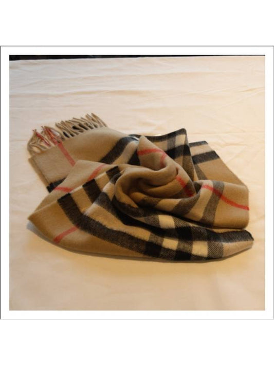 Classic Giant Check Muffler Brown - BURBERRY - BALAAN 2