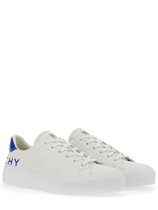 City Sport Leather Low Top Sneakers White - GIVENCHY - BALAAN 3