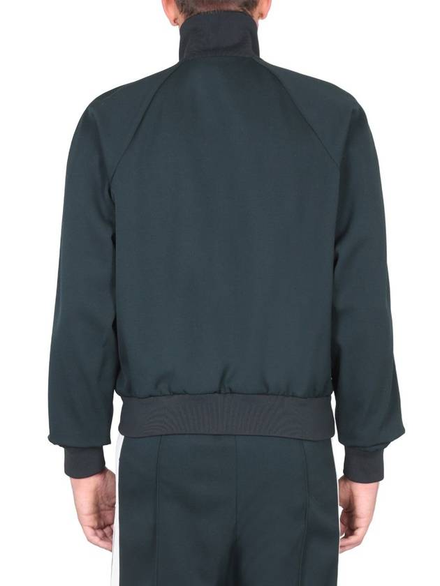 Stretch Track Jacket Black Green - BOTTEGA VENETA - BALAAN 4