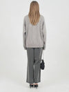 Two Tuck Pigment Wide Crop Pants Charcoal - CHANCE'S NOI - BALAAN 6