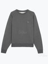 Bold Fox Head Patch Oversized Sweatshirtt Grey - MAISON KITSUNE - BALAAN 2