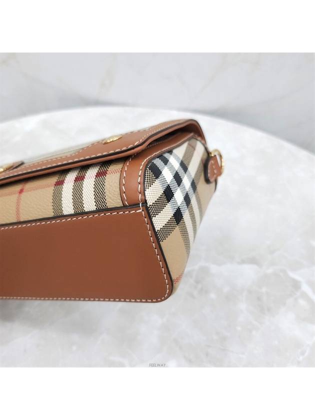 Lux You New Product Vintage Check Top Handle Note Cross Bag - BURBERRY - BALAAN 4