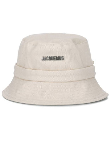 Le Bob Gadjo Bucket Hat White - JACQUEMUS - BALAAN 1