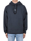 Shadow Project Graphic Hoodie Black - STONE ISLAND - BALAAN 3