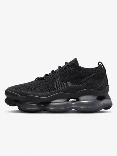 Air Max Scorpion Flyknit Low Top Sneakers Black - NIKE - BALAAN 2