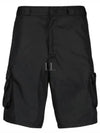 Re-Nylon Bermudas Shorts Black - PRADA - BALAAN 2