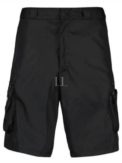 Re-Nylon Bermudas Shorts Black - PRADA - BALAAN 2