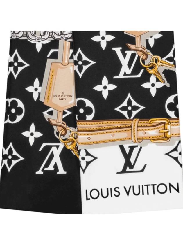 Monogram Confidential Scarf Black - LOUIS VUITTON - BALAAN 4