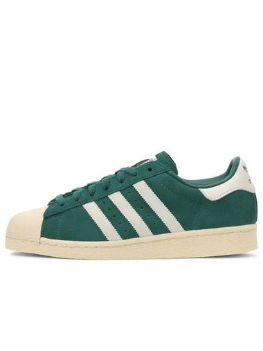 Women's Superstar 82 Low Top Sneakers Green - ADIDAS - BALAAN 1